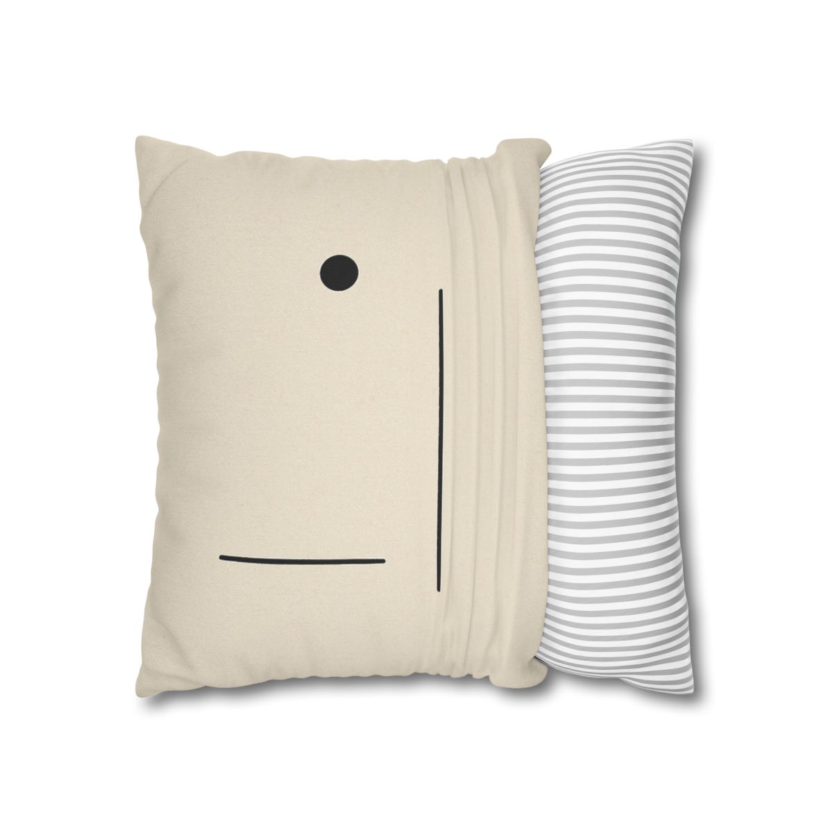 Triad Line And Dot Alignment trendy patterned pillow cases