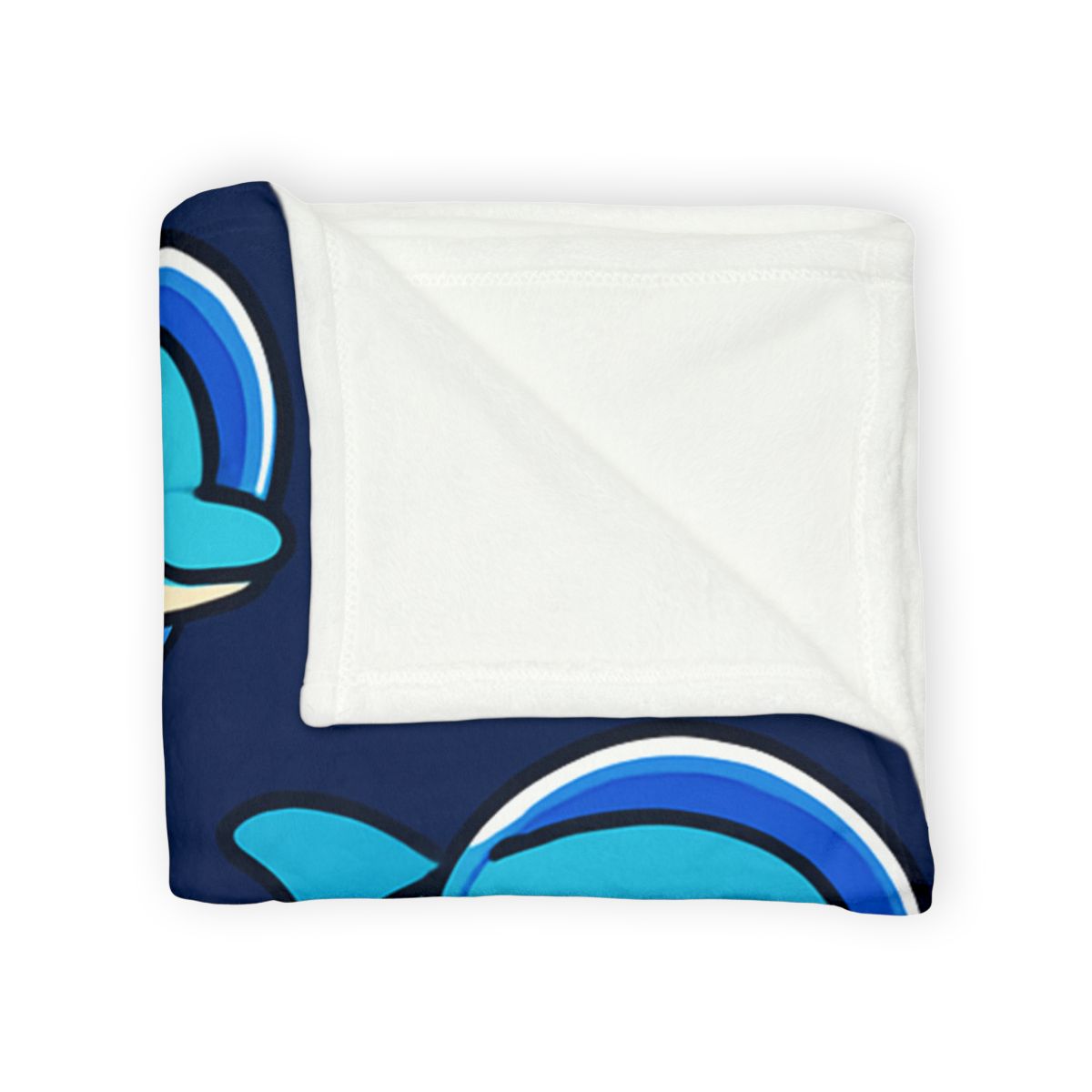 Cosmic Dolphin Playground trendy patterned blankets