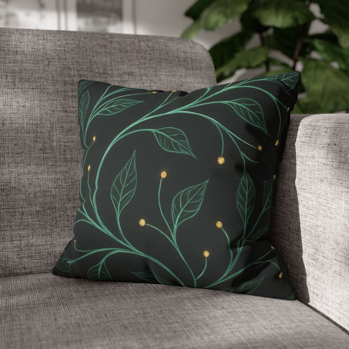 Vine Curl Circuitry custom pillow cases