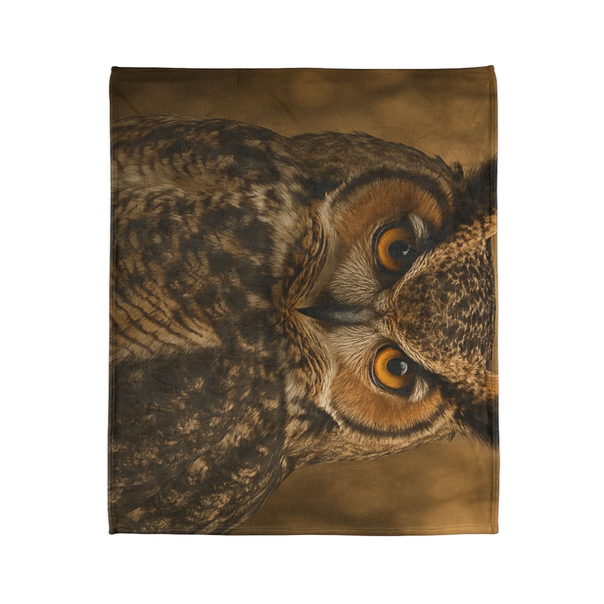 Amber Vigil Great Horned Owl warm winter blankets