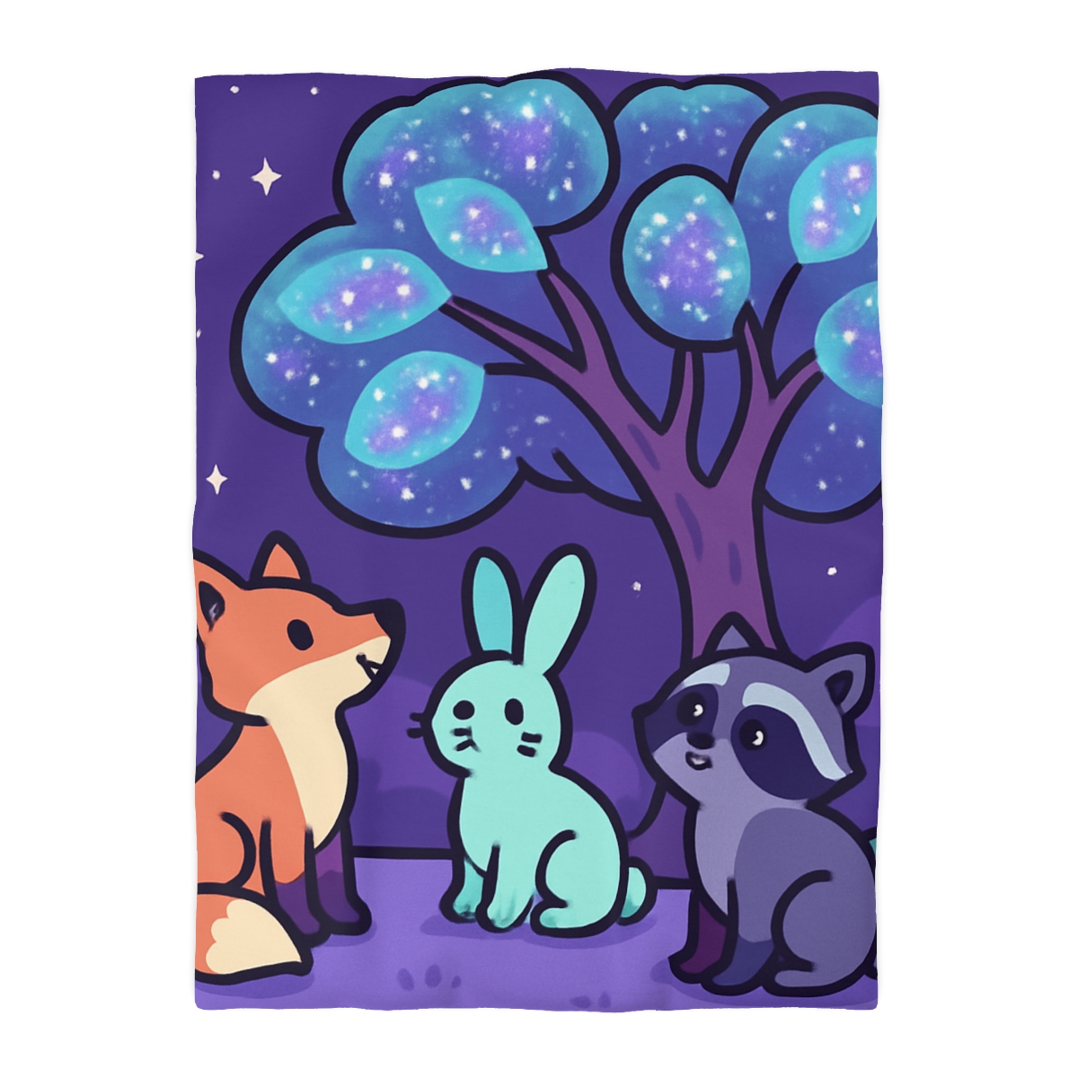Nebula Forest Friends warm winter duvets