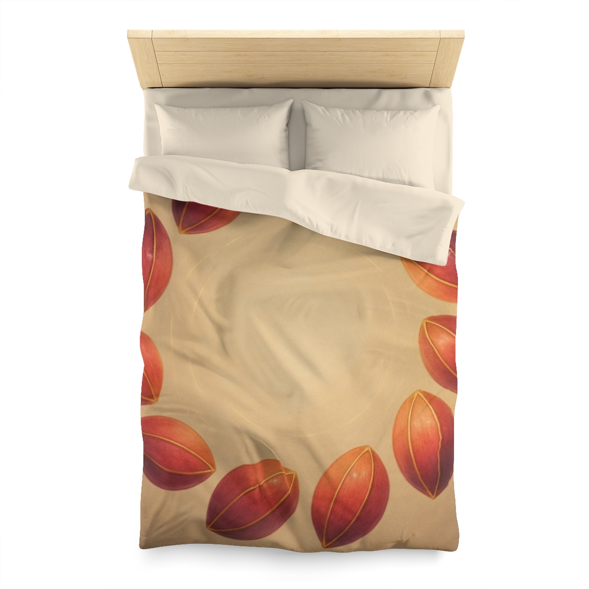 Cosmic Seed Pod Halo custom duvets