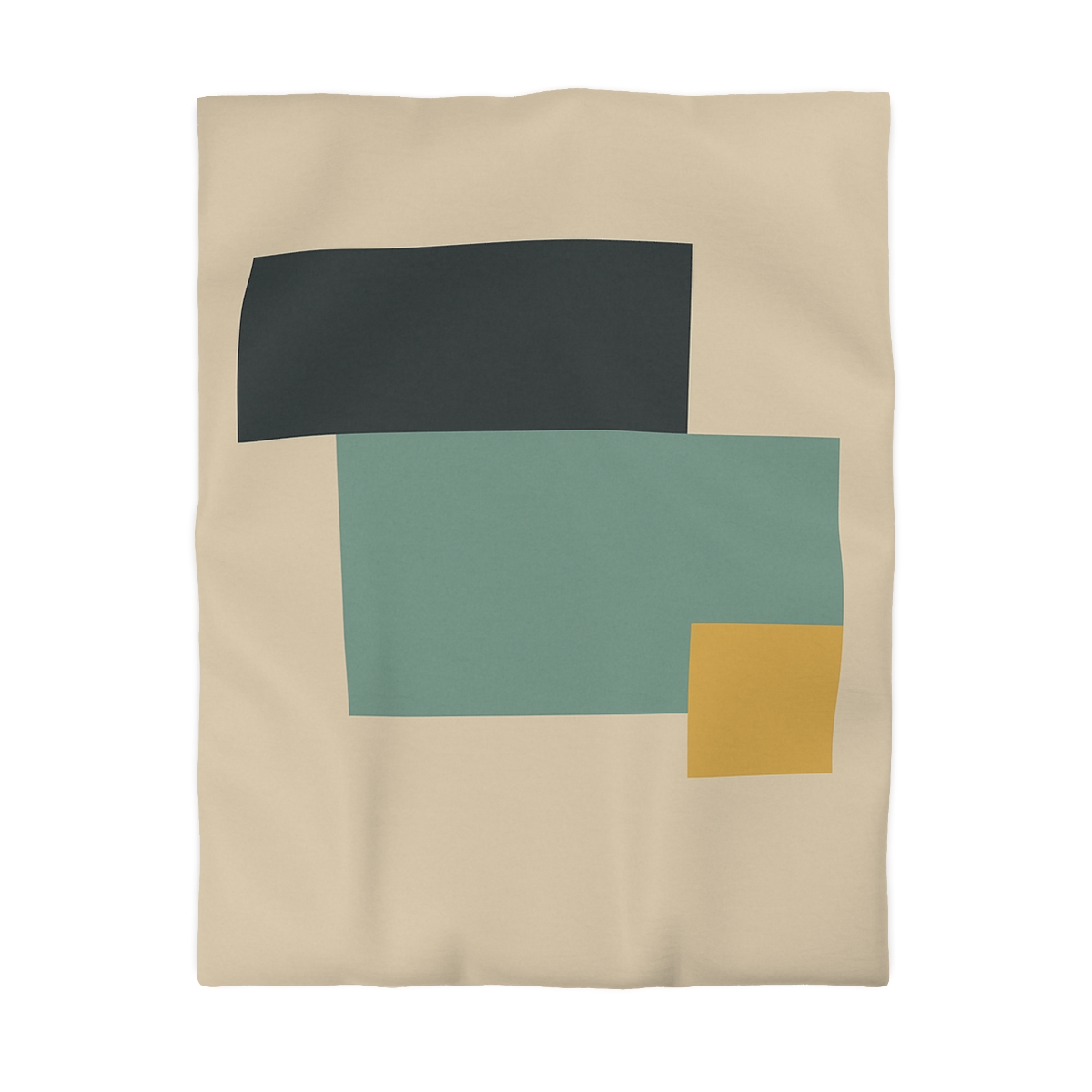 Offset Trio Of Blocks custom duvets