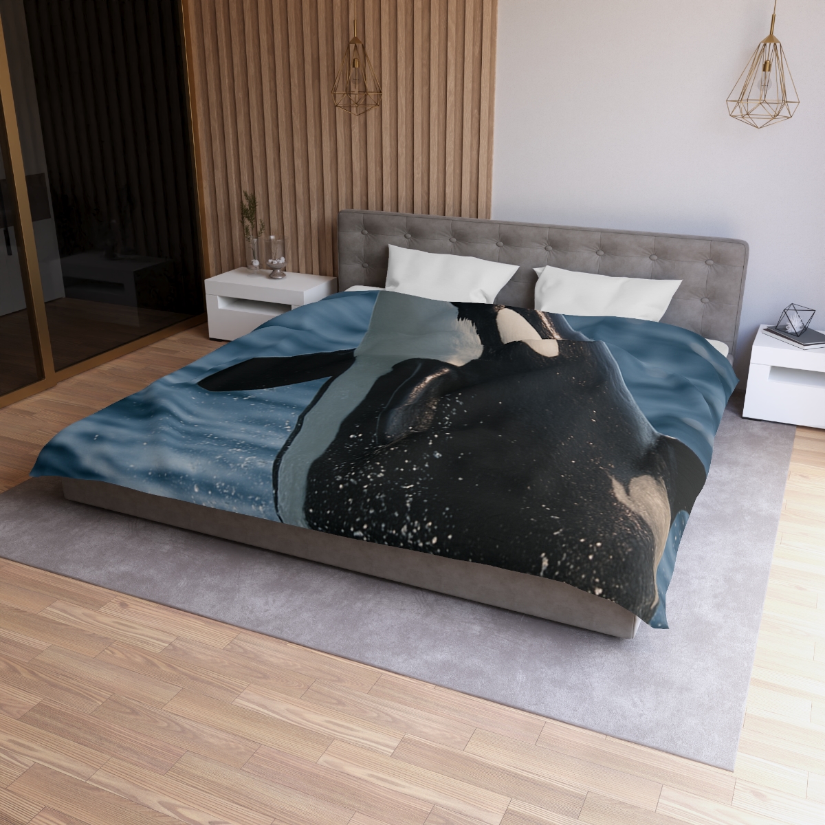 Tidal Monarch Orca warm winter duvets