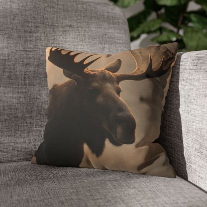Dawn Mirror Moose designer print pillow cases