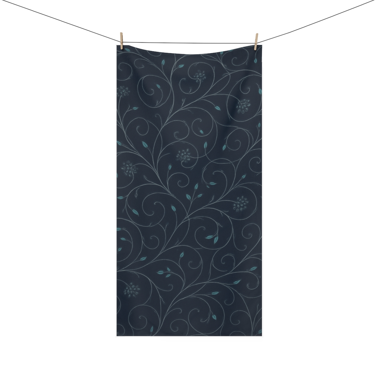 Vine Filigree Constellation trendy hand towels