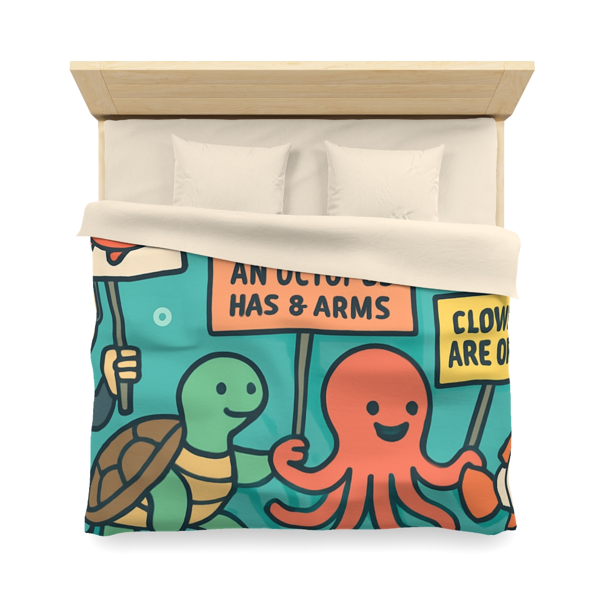 Coral Kingdom Science Parade warm winter duvets