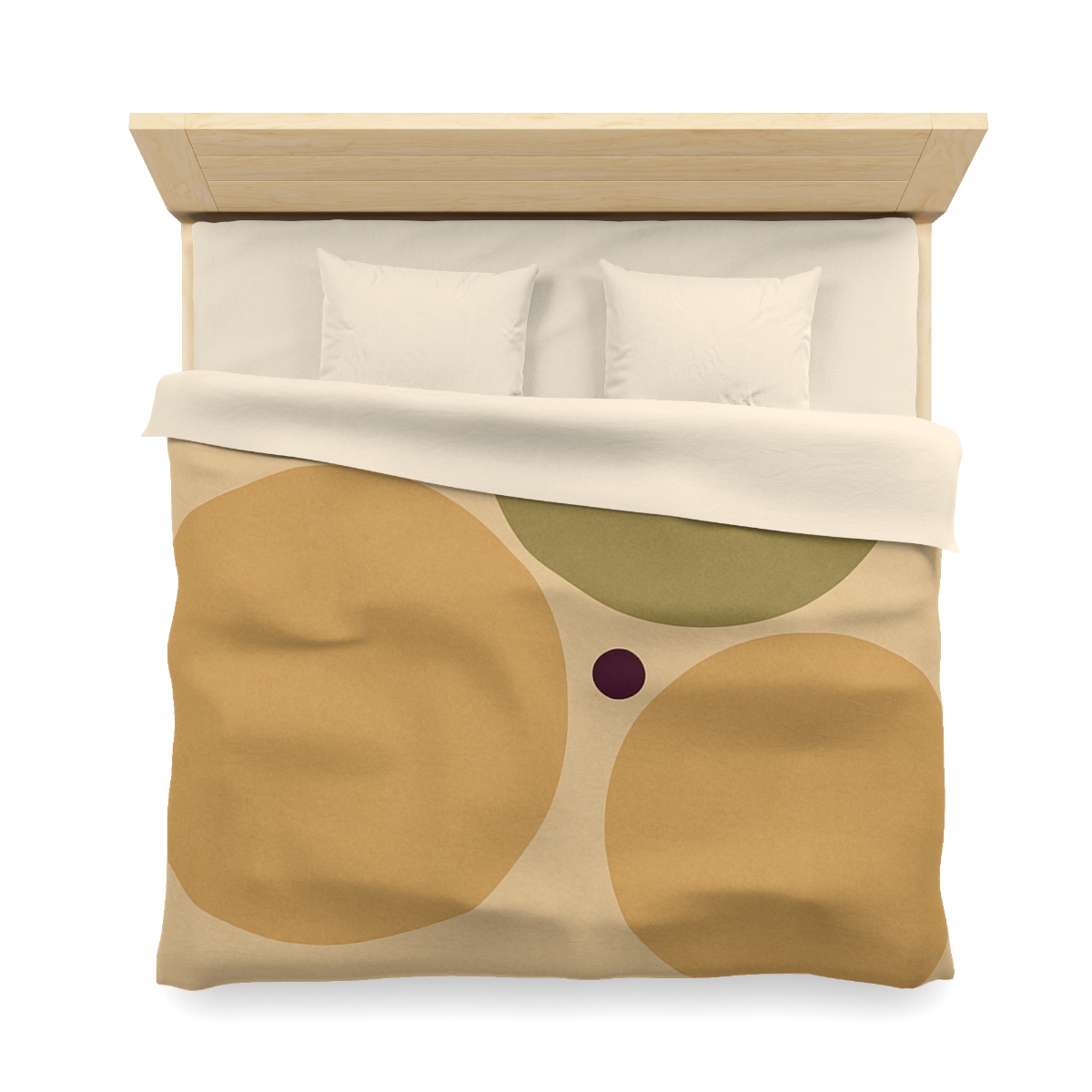 Clustered Three Circles With Quiet Gap trendy bedroom duvets