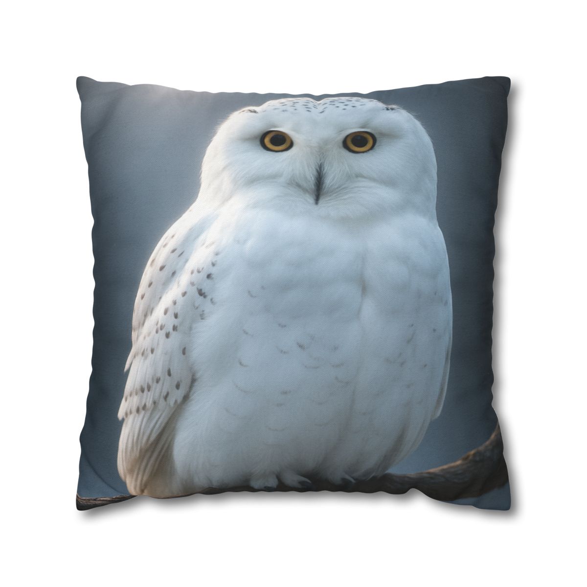 Twilight Watcher Snowy Owl custom pillow cases
