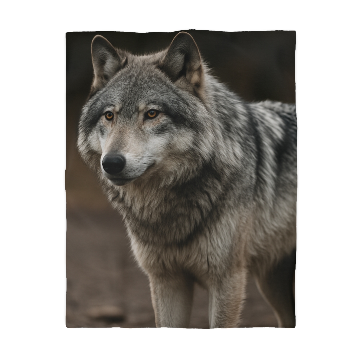 Silver Gaze Gray Wolf duvets for gifts
