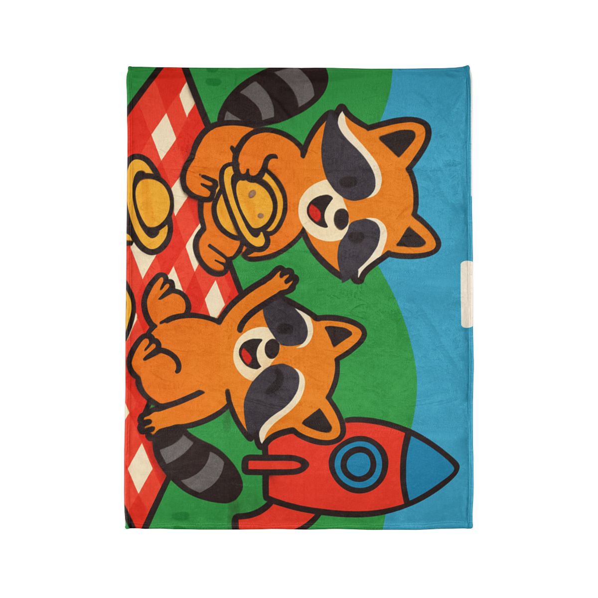 Rocket Racers Picnic decorative home blankets