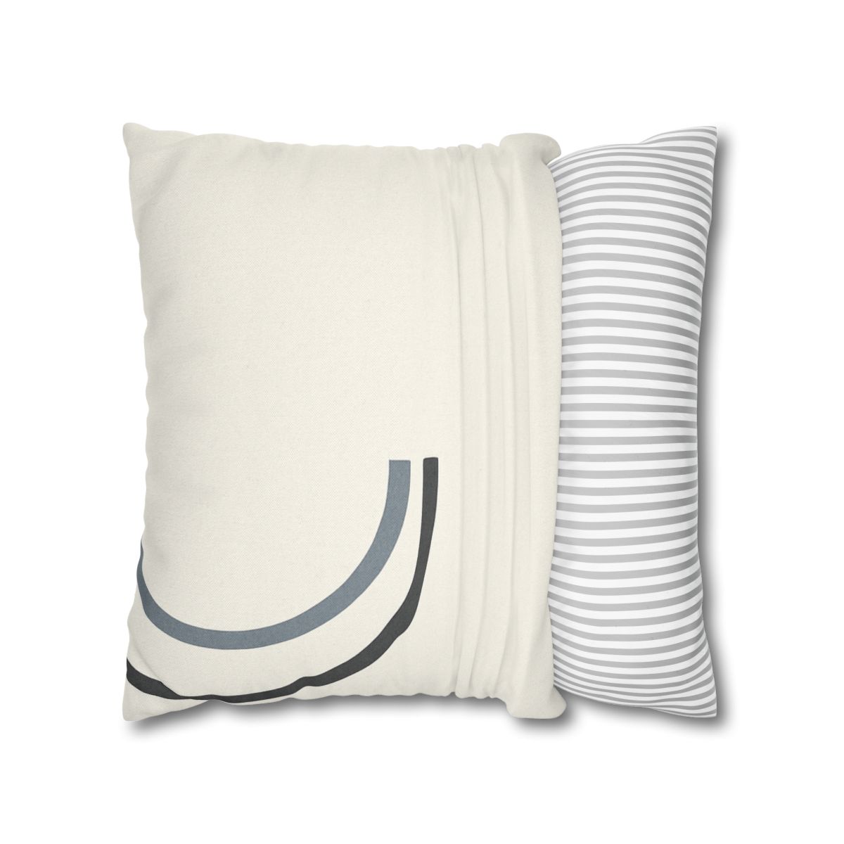 Partial Arc Corner designer print pillow cases