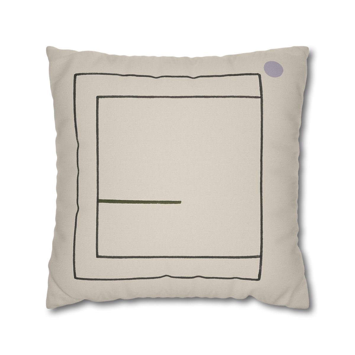 Nested Square And Crossing Short Line comfortable bedding pillow covers