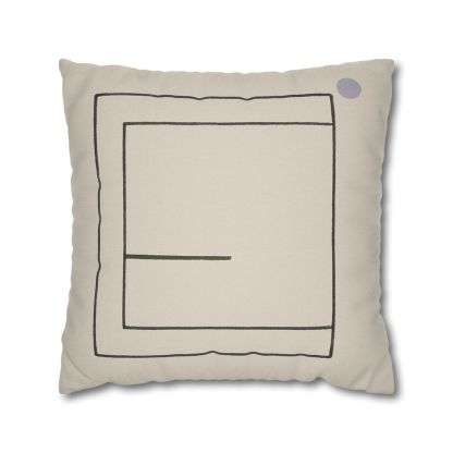 Nested Square And Crossing Short Line comfortable bedding pillow covers