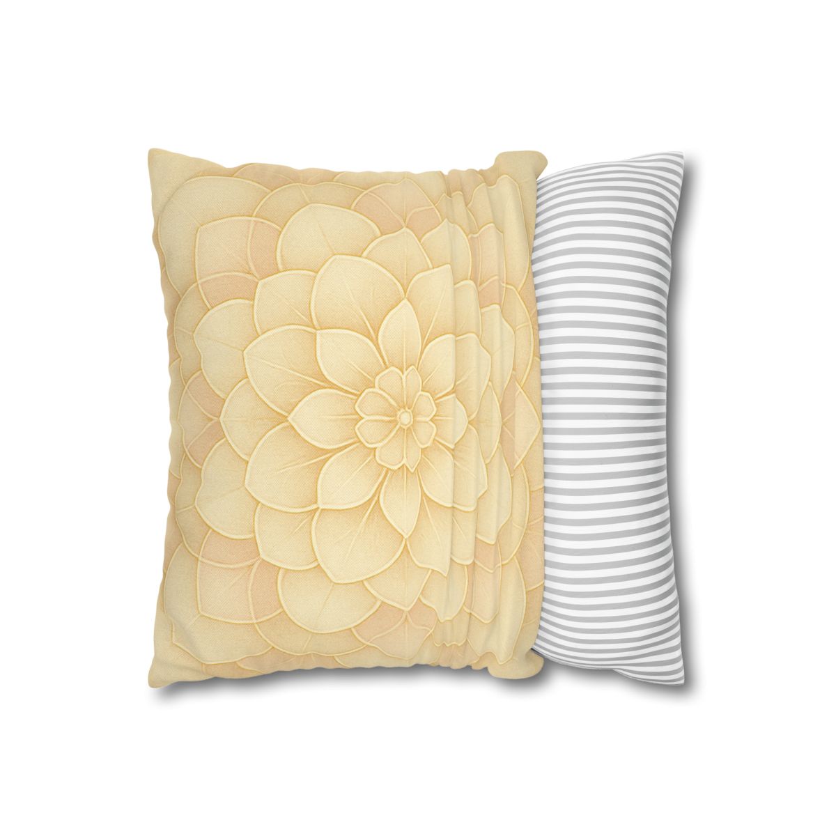 Petal Halo Lattice stylish decorative pillowcases