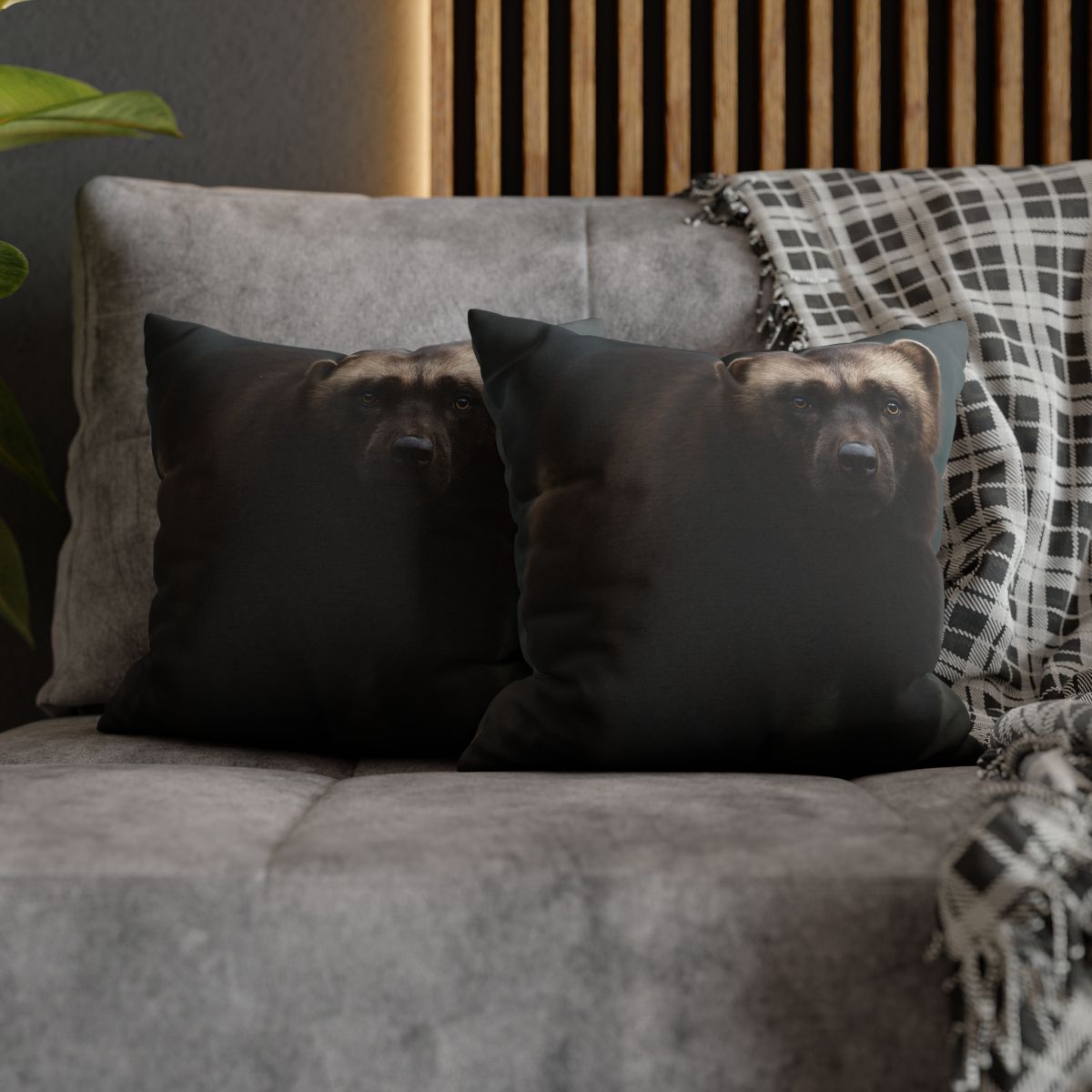 Velvet Shadow Wolverine soft cotton pillow cases