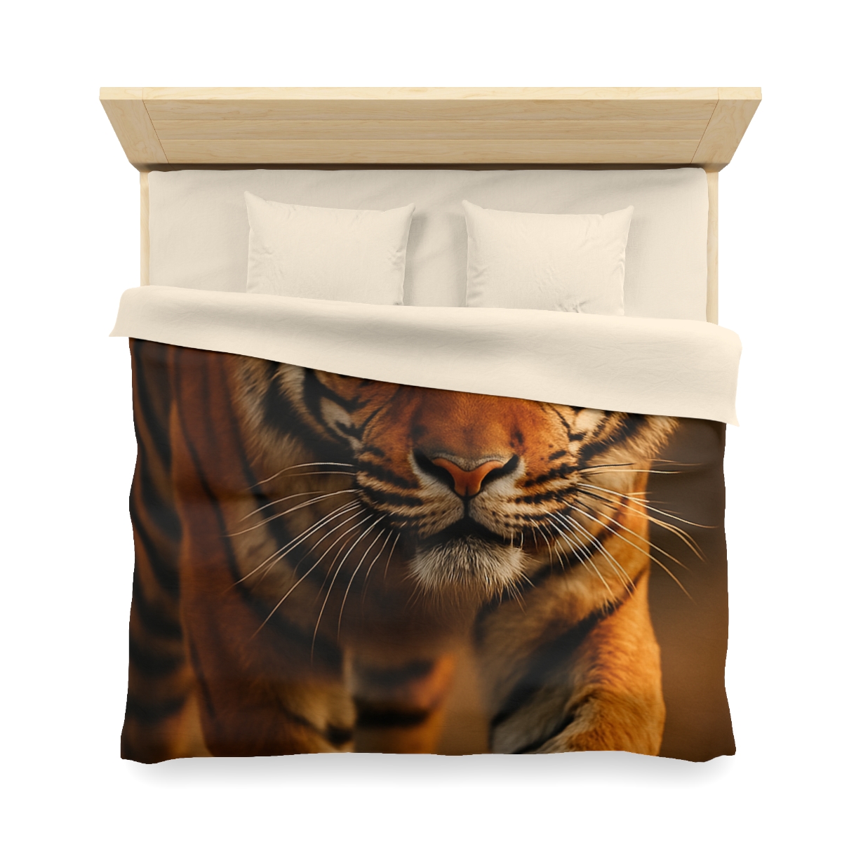 Dusk Herald Bengal Tiger designer printed duvets
