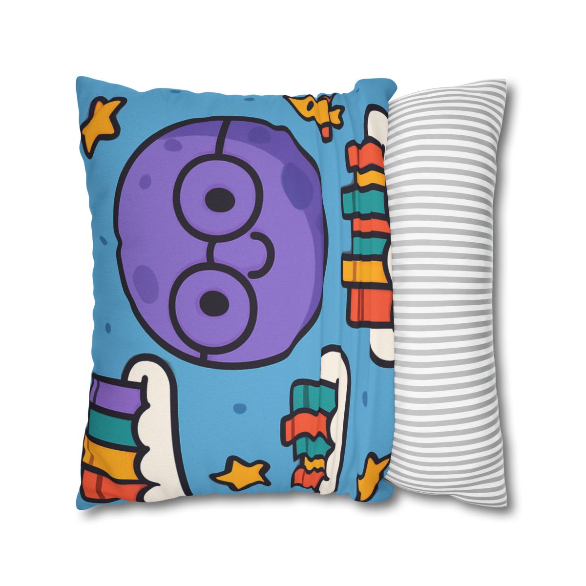 The Cloud Library Of Planet Puff soft cotton pillow cases