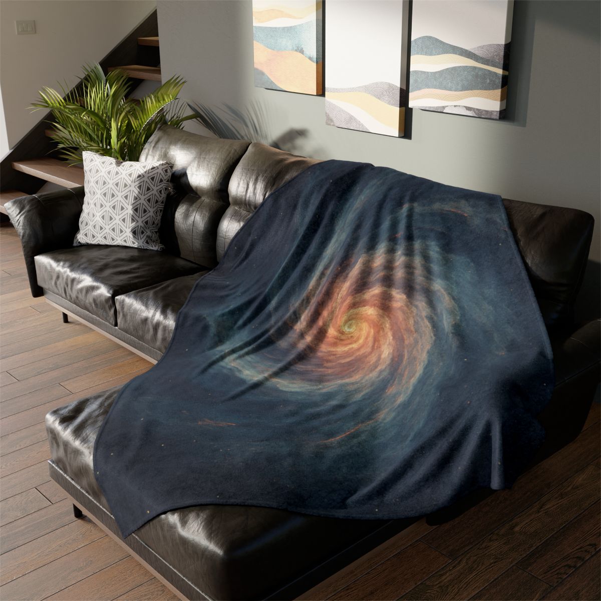 Nebula Spiral Garden warm winter blankets