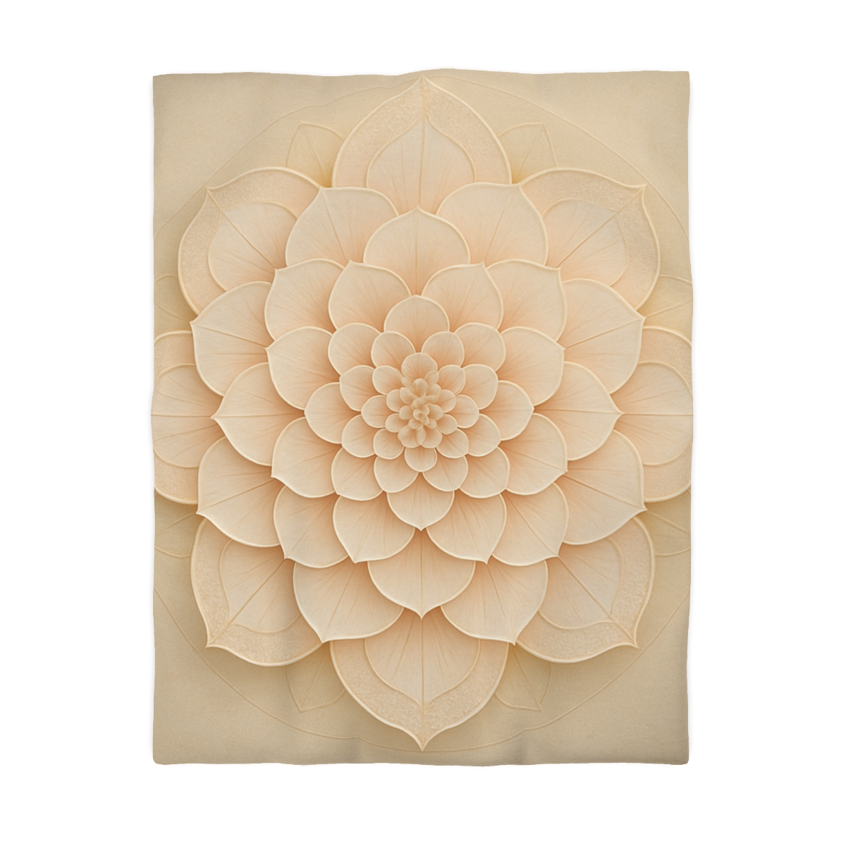 Petal Mosaic Halo designer printed duvets