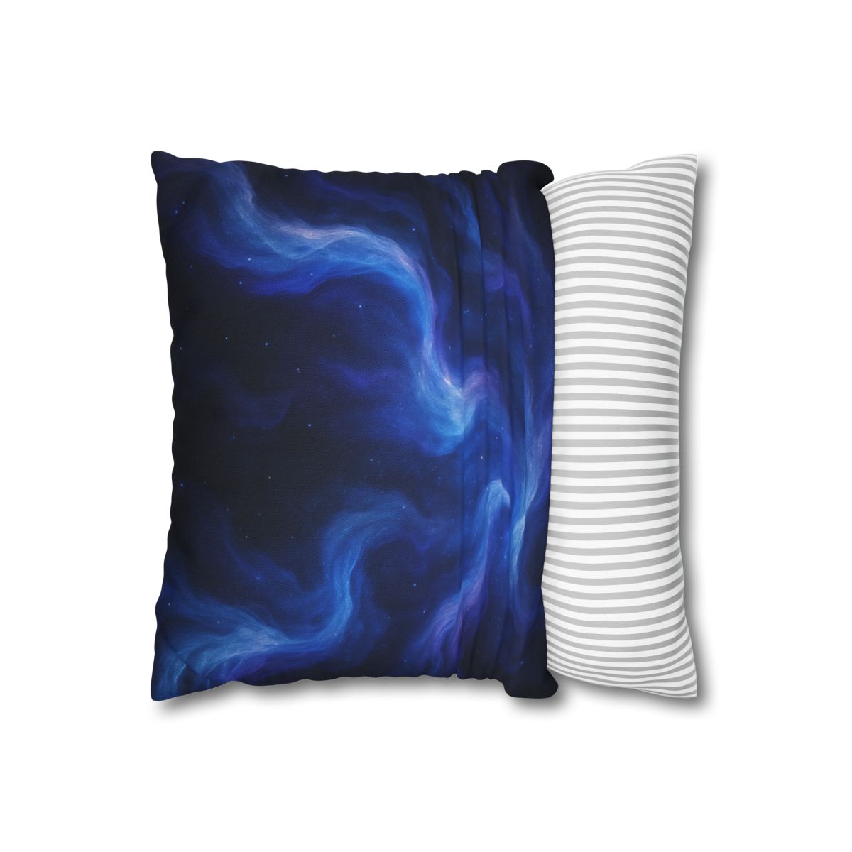 Luminescent Nebula Currents personalized pillow covers