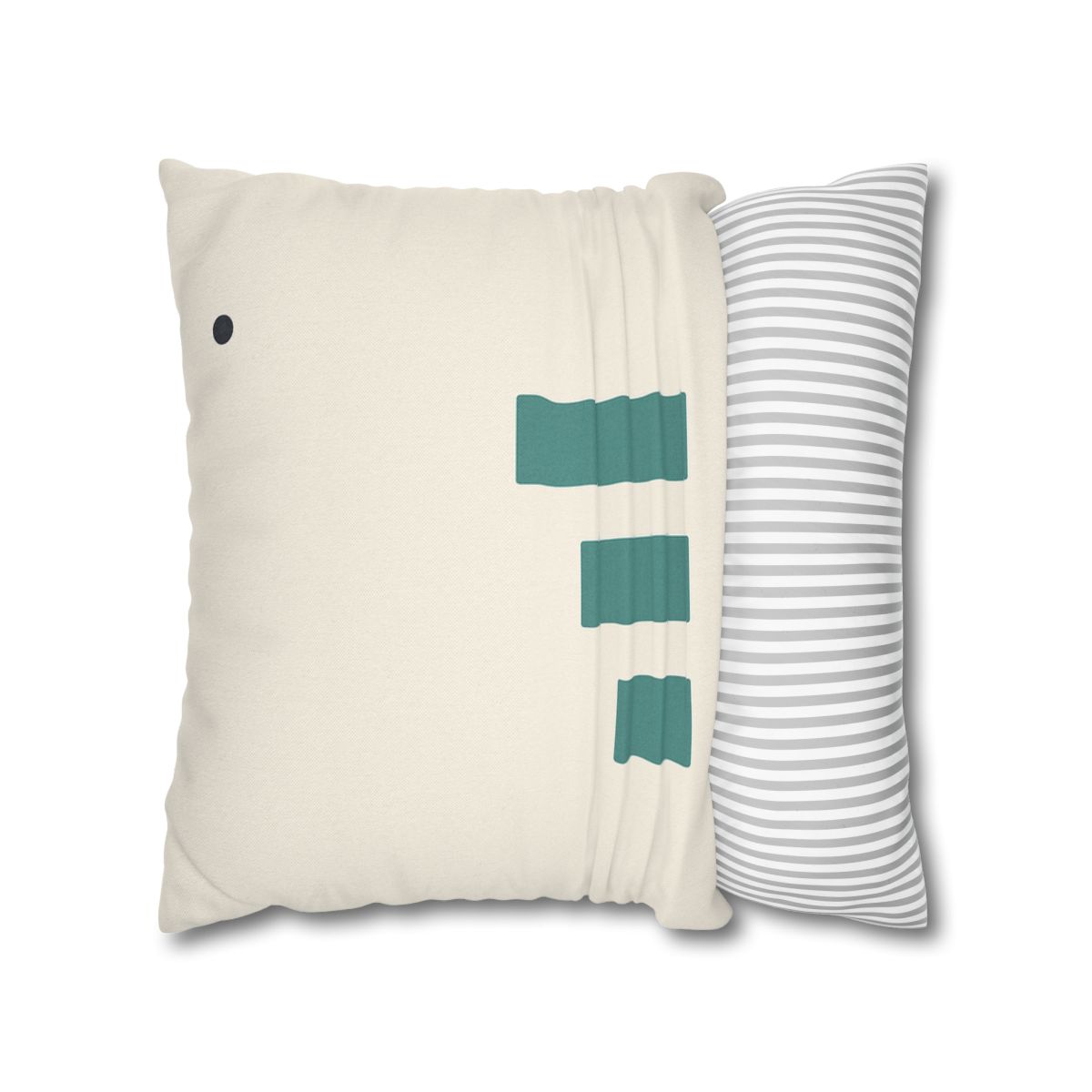Sloping Trio With Distant Dot designer print pillow cases