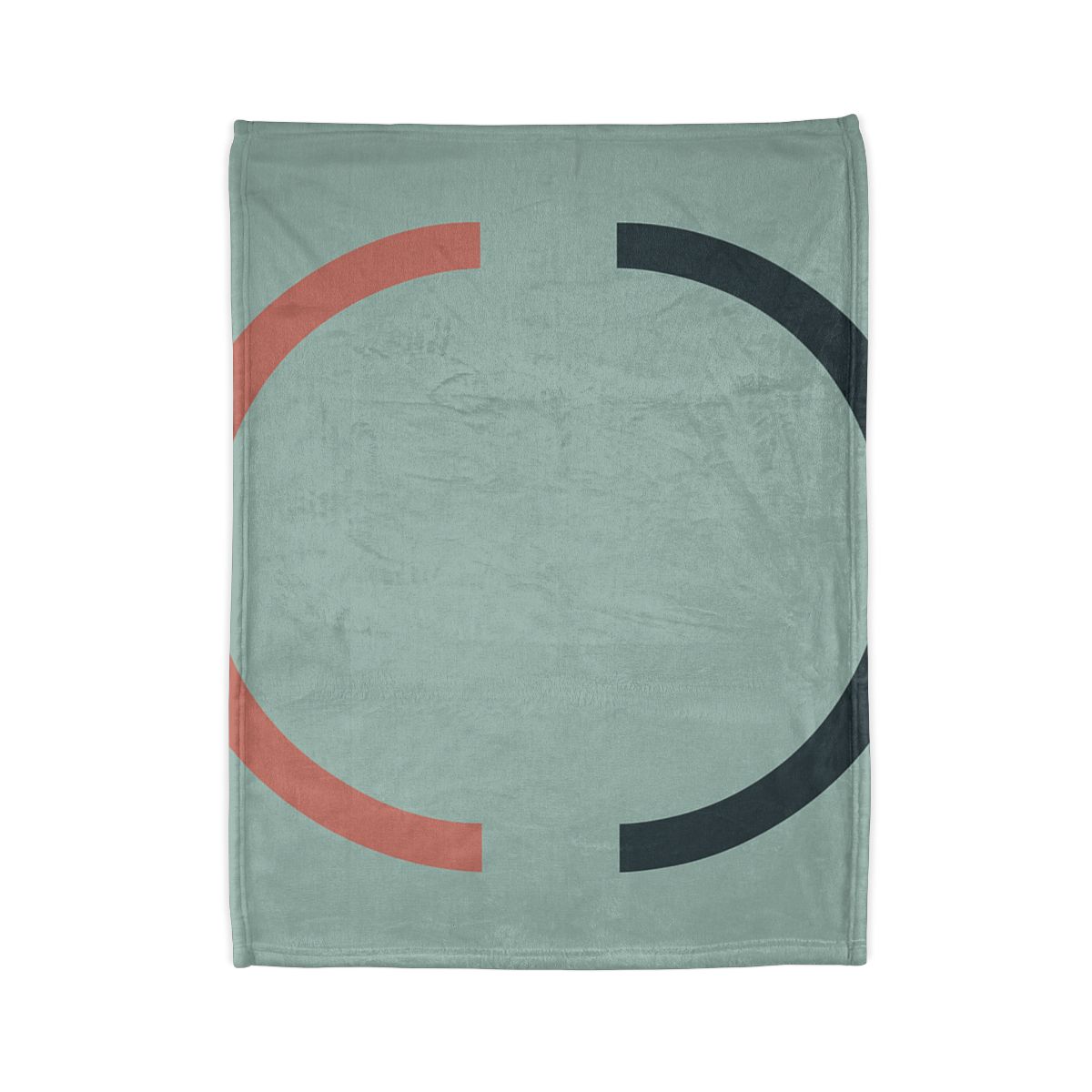 Partial Arc Duo soft fleece blankets
