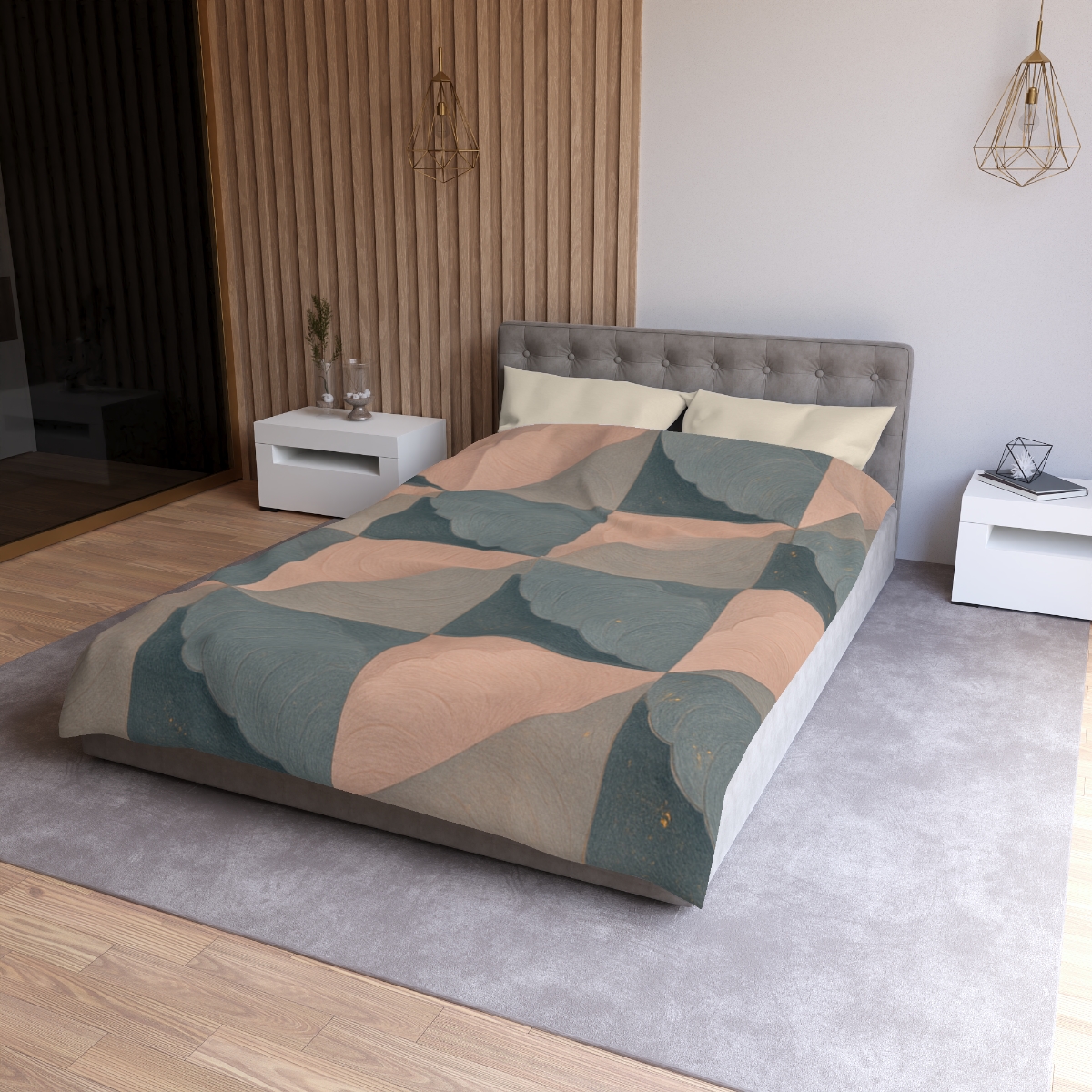 Petal Ripple Grid duvets for gifts