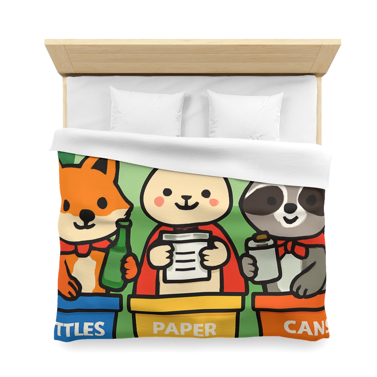 Forest Recycle Rangers unique patterned duvets