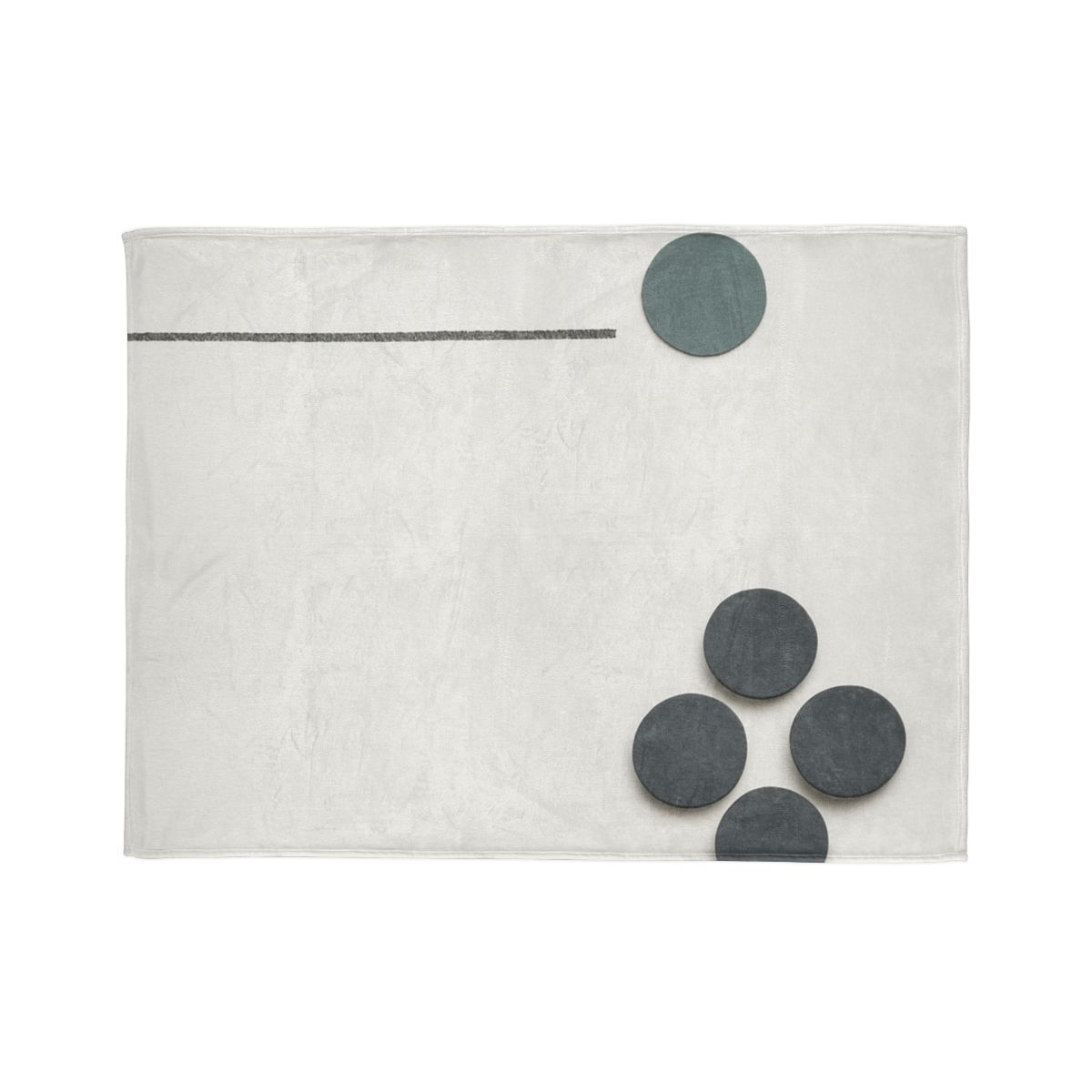 Clustered Dots With Broken Line trendy patterned blankets