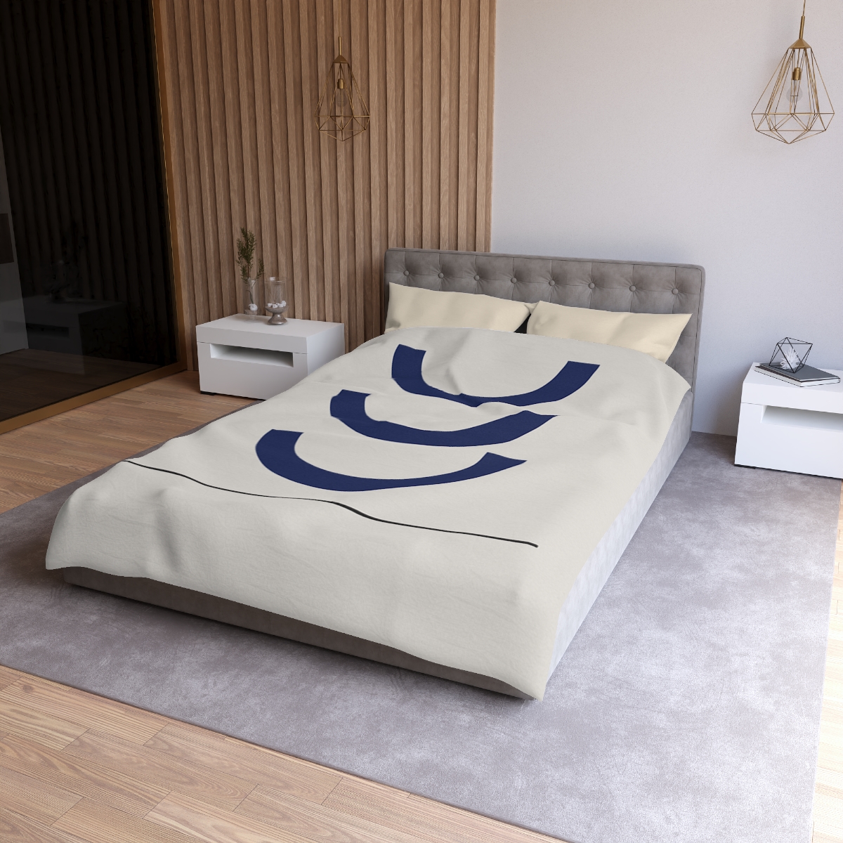 Three Arc Signal Stack duvets for gifts