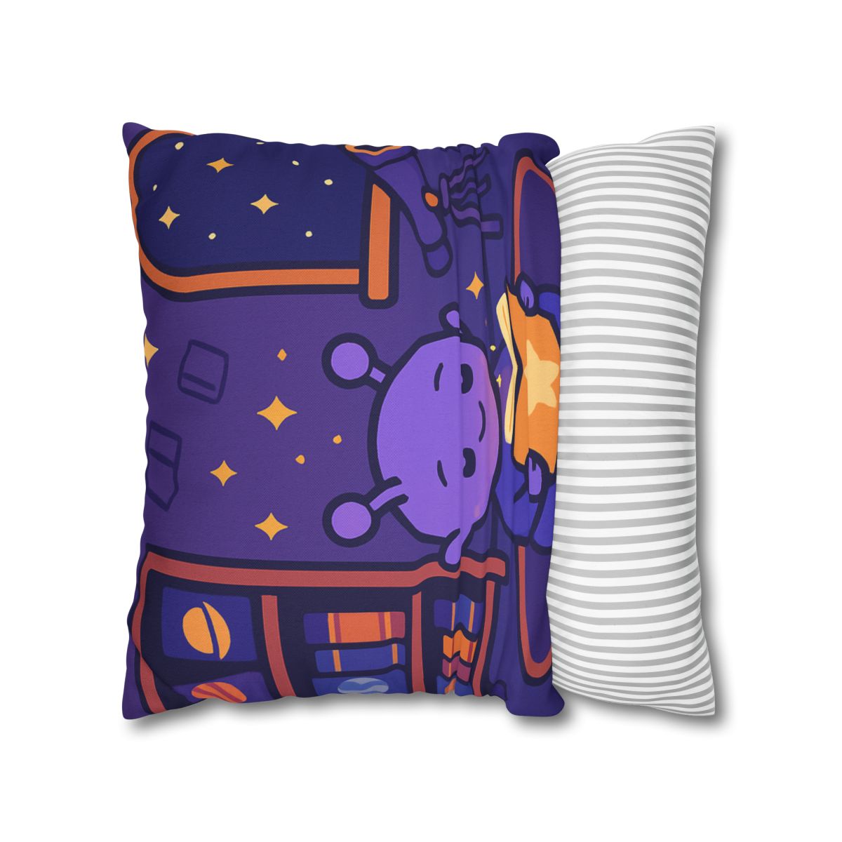 Library Of Floating Star Books personalized pillow covers