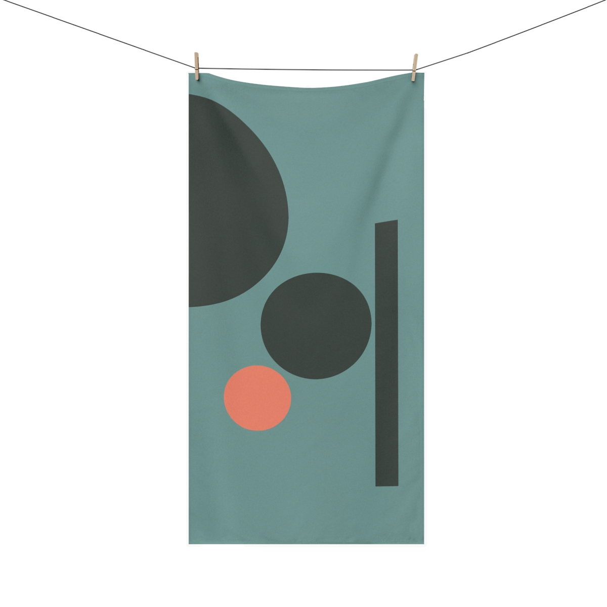 Quarter Circle Trio With Offset Bar soft cotton towels