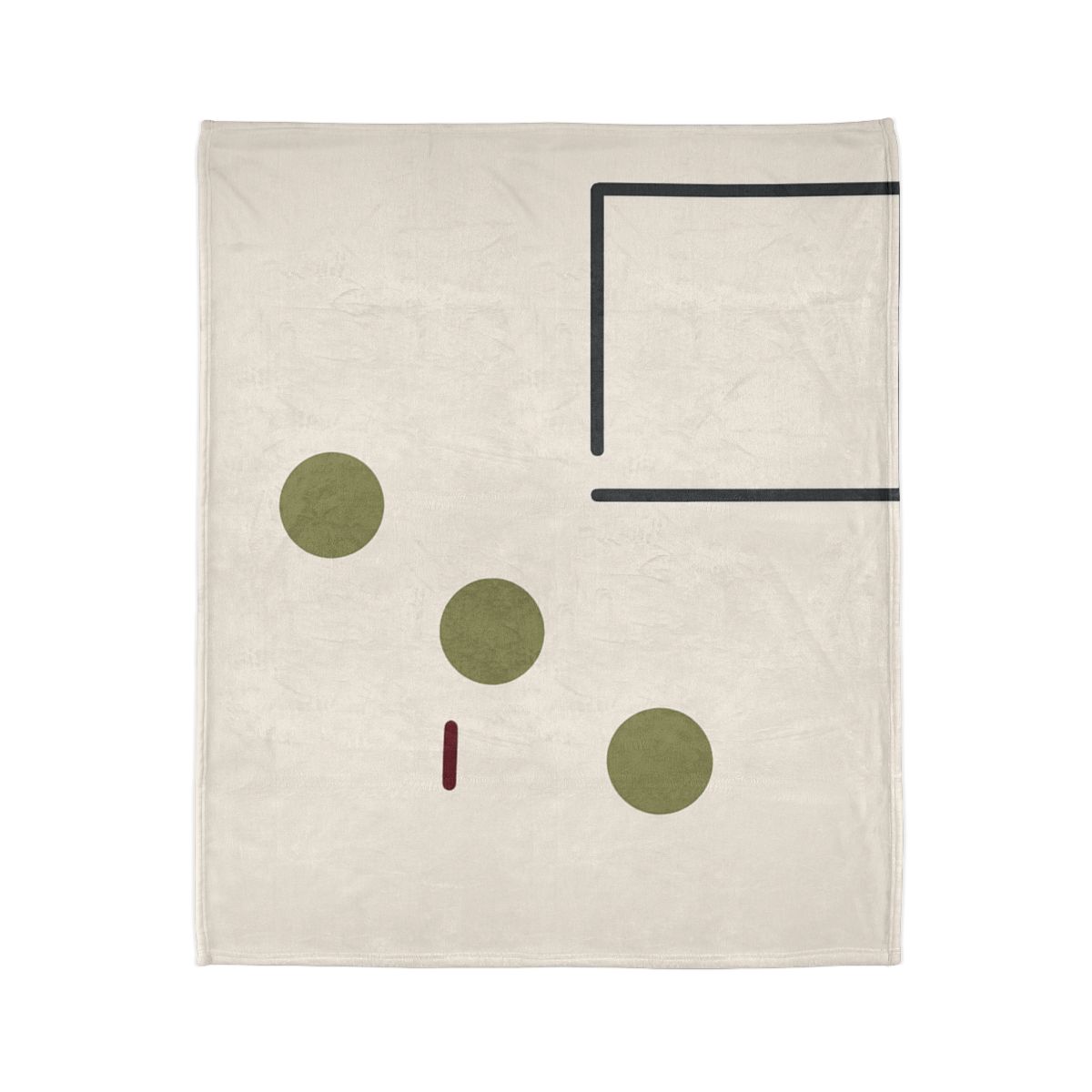 Framed Gap And Three Distant Points trendy patterned blankets