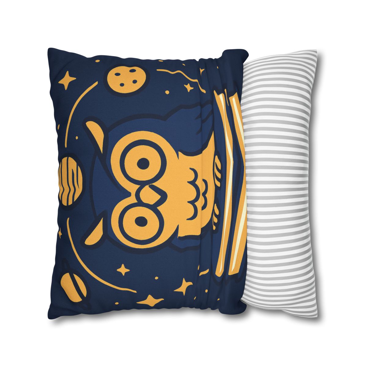 Galactic Owl Library custom pillow cases