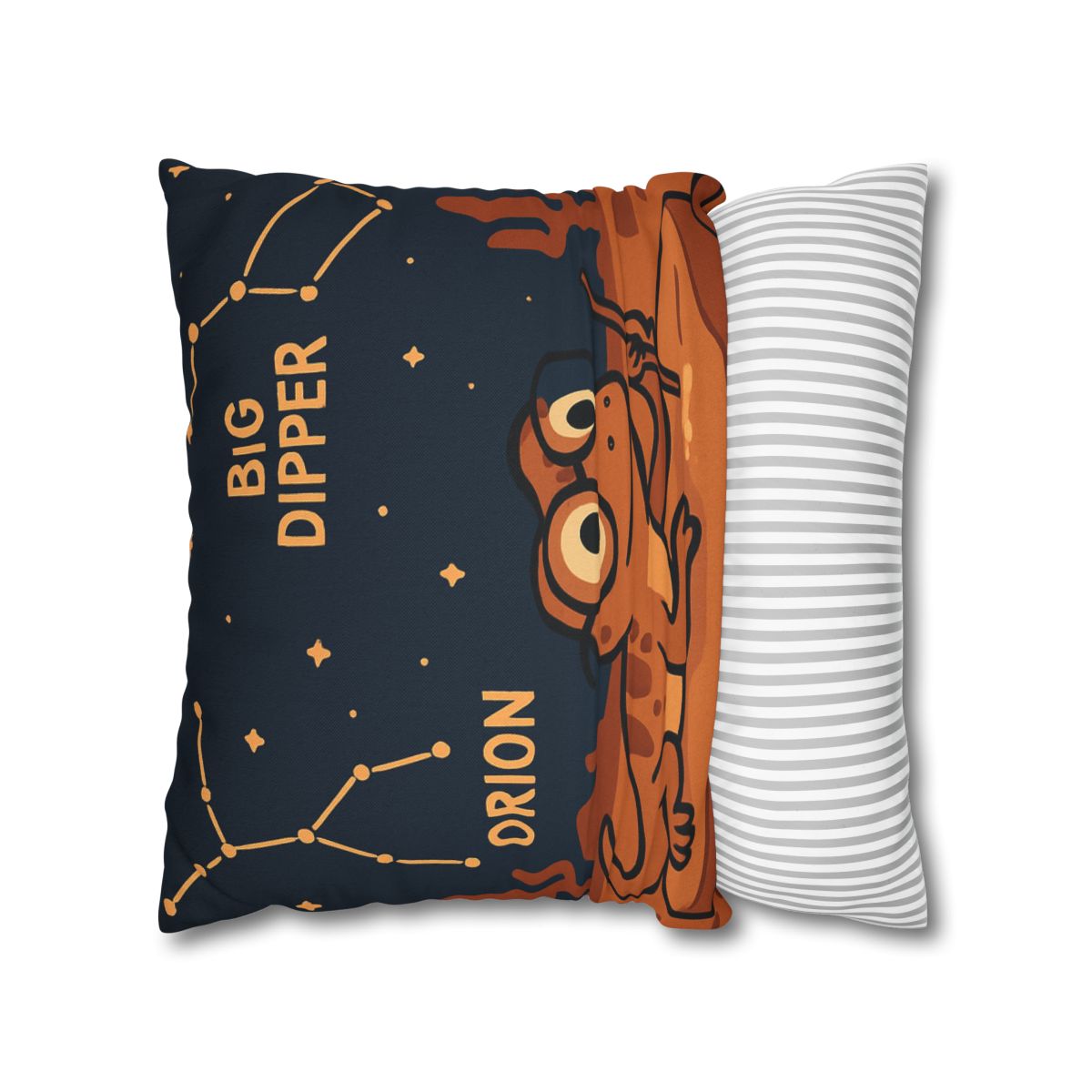 Stargazing Lizard Desert Camp soft cotton pillow cases