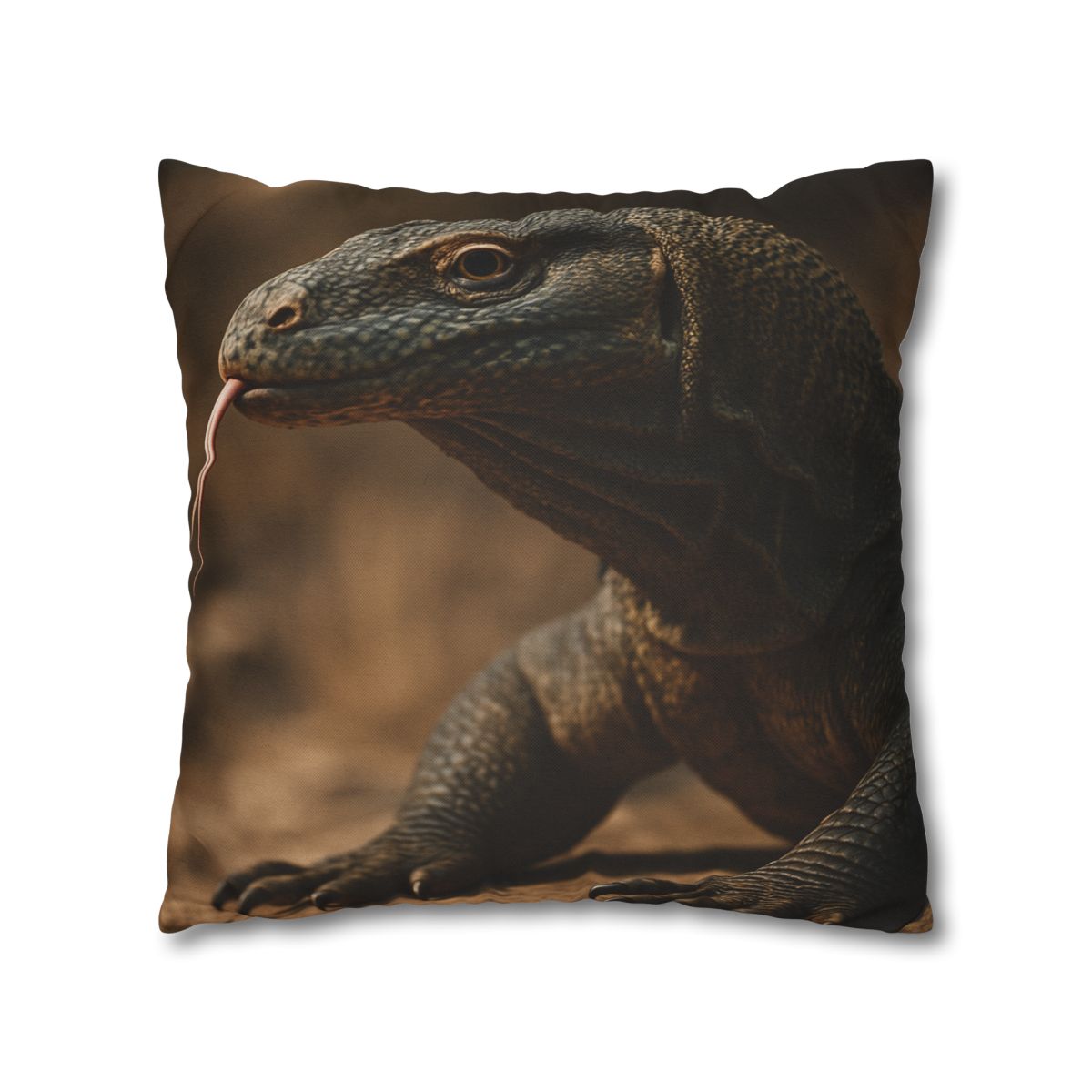 Ancient Sentinel Komodo Dragon stylish decorative pillowcases