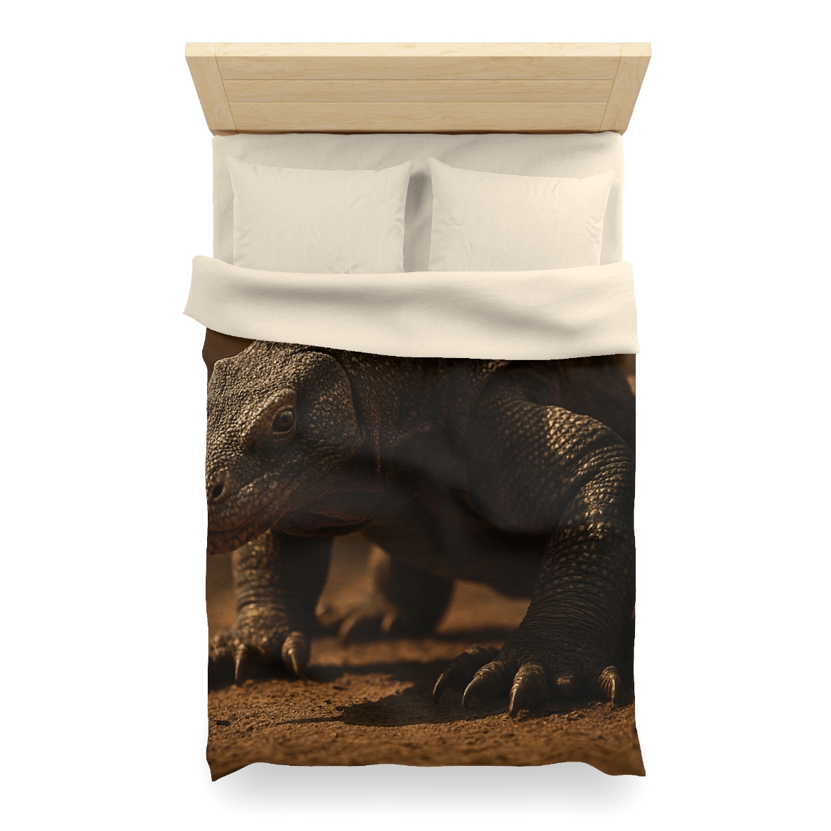Ancient Sentinel Komodo Dragon warm winter duvets