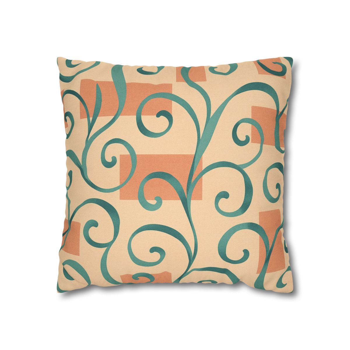 Tendril Ribbon Grid comfortable bedding pillow covers