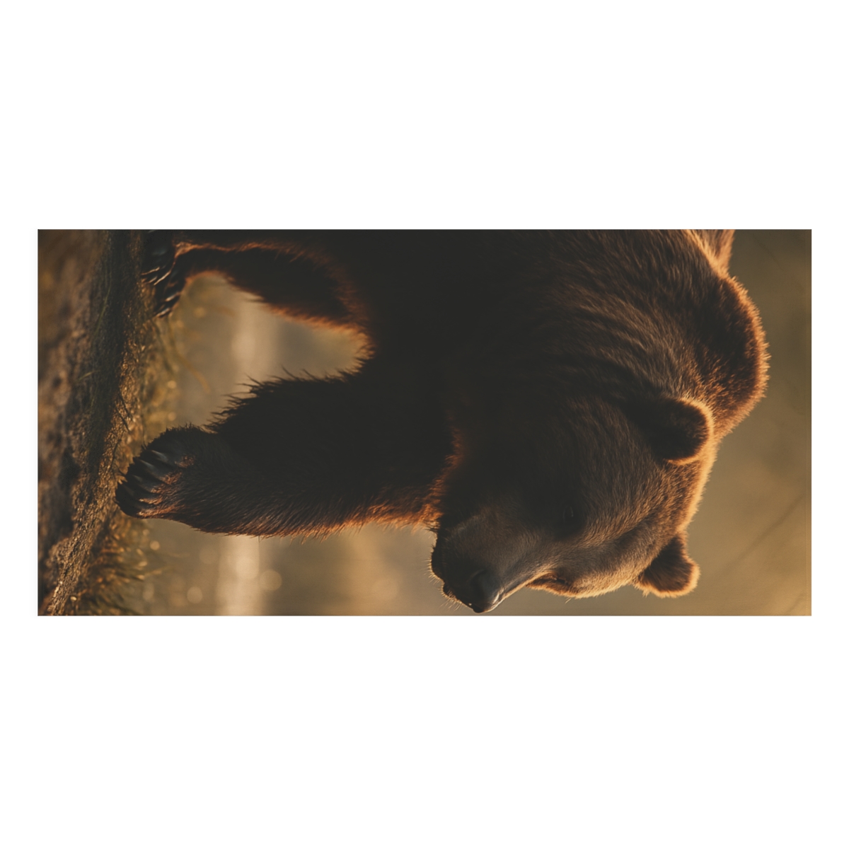 River King Grizzly Bear personalized bath towels