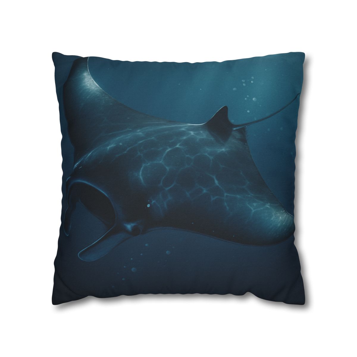 Starlit Surge Manta Ray unique gift pillow cases