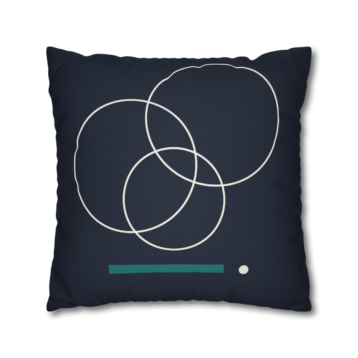 Staggered Rings And Anchored Bar trendy patterned pillow cases