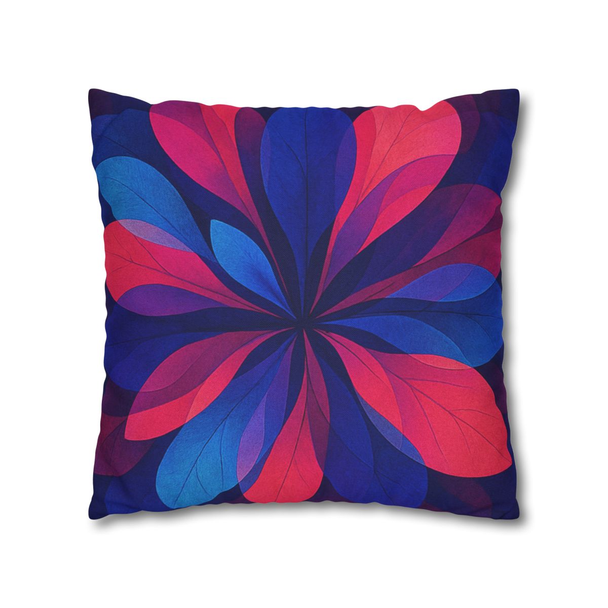 Petal Prism Overprint designer print pillow cases