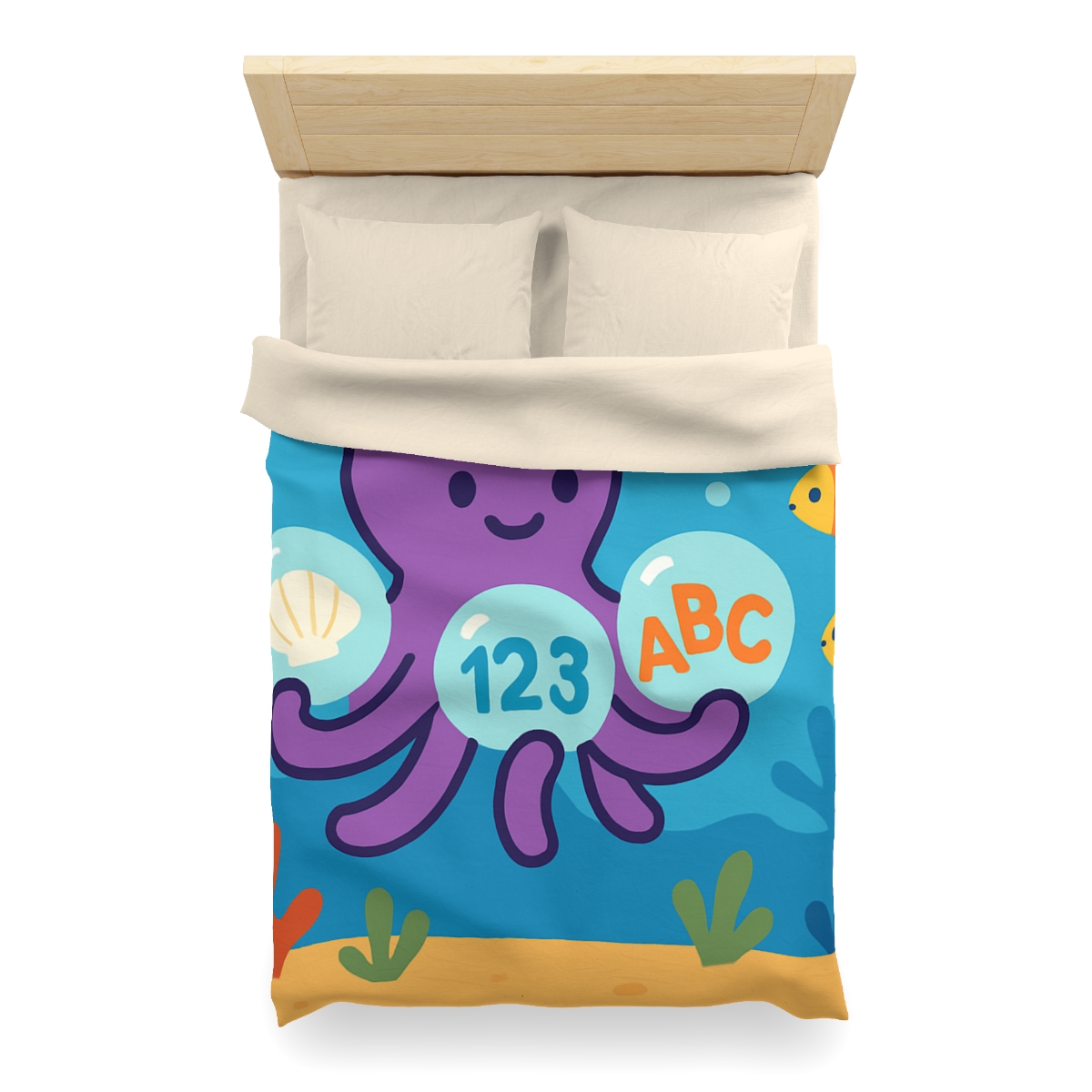 Octopus Library Of Bubble Books warm winter duvets