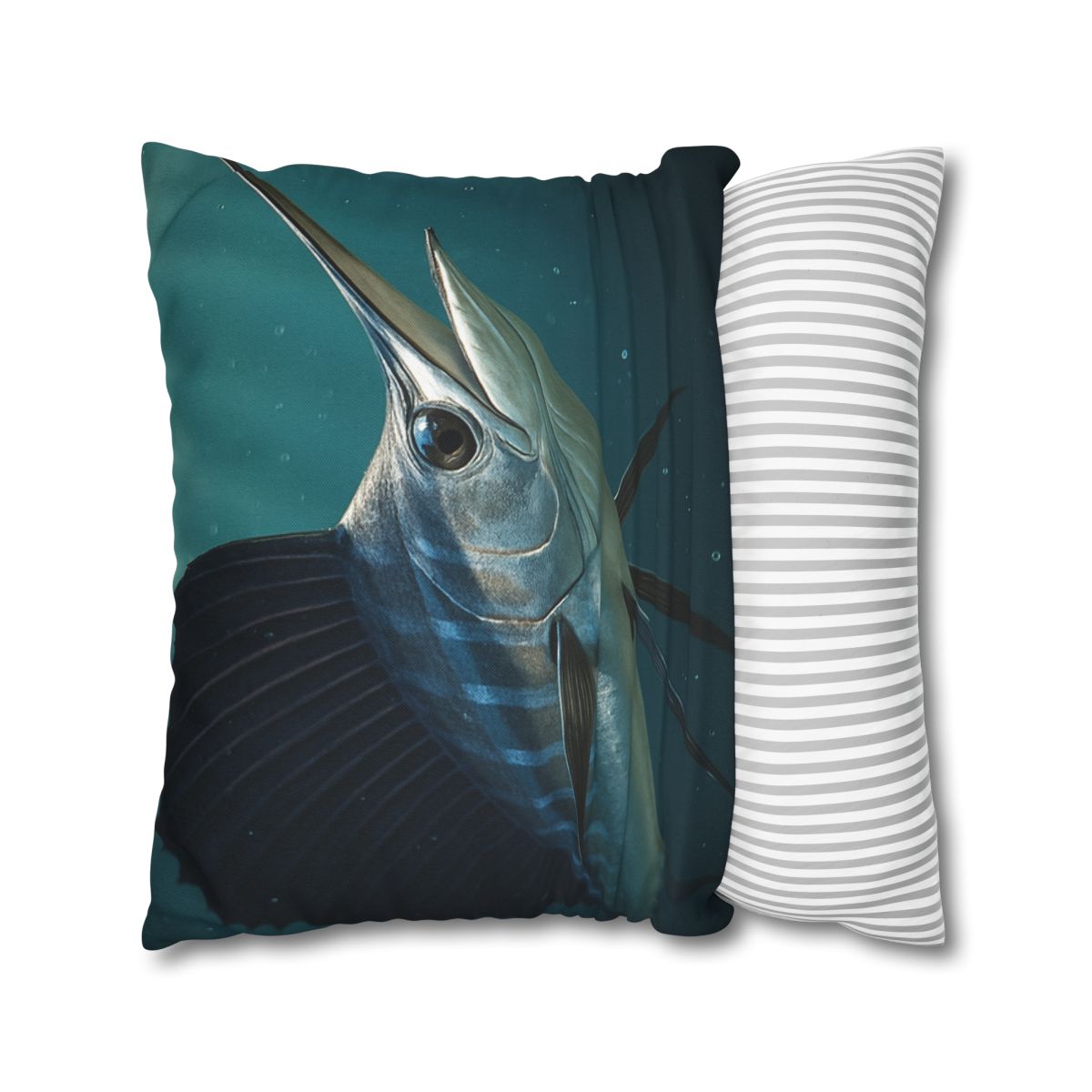 Nebula Flash Sailfish designer print pillow cases