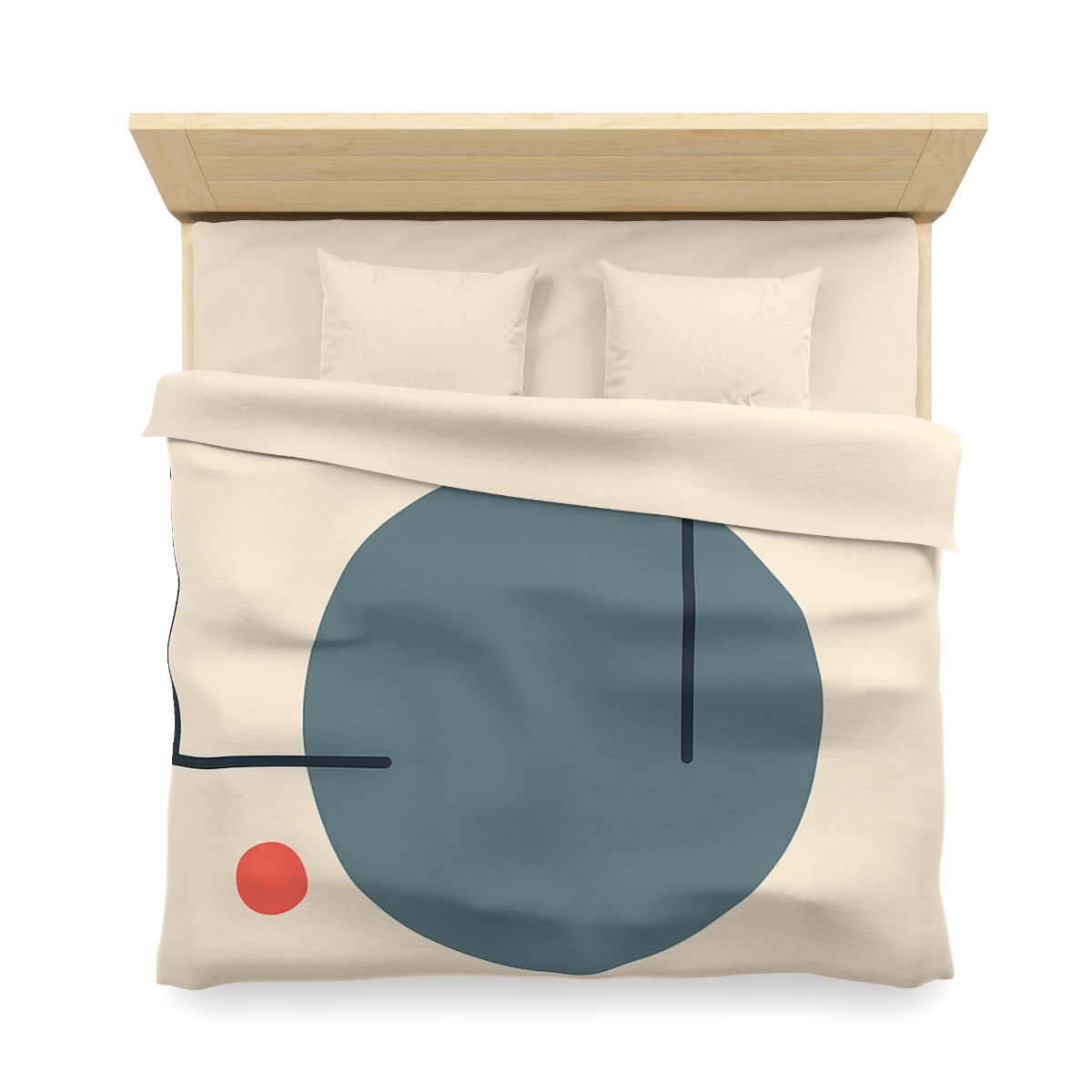 Quiet Orbit With Offset Frame warm winter duvets