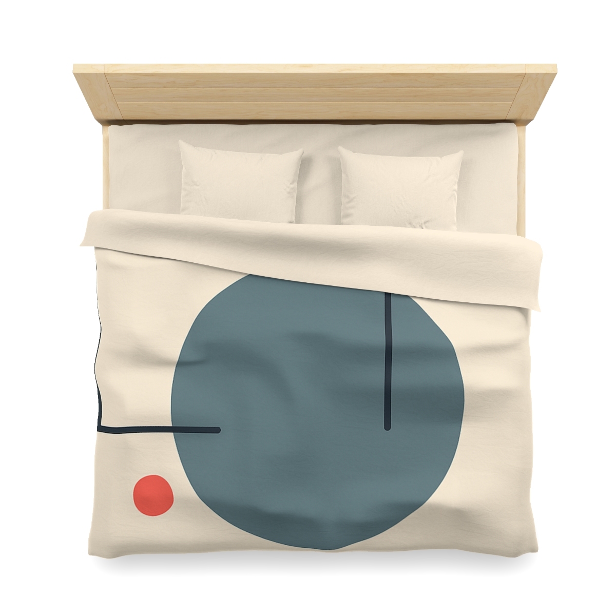 Quiet Orbit With Offset Frame warm winter duvets