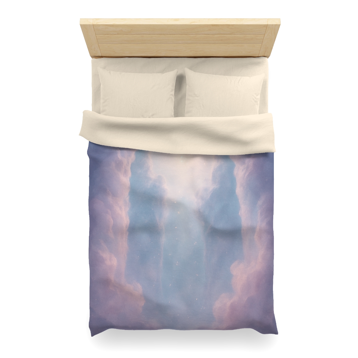Prismatic Dust Bloom Cathedral duvets for gifts