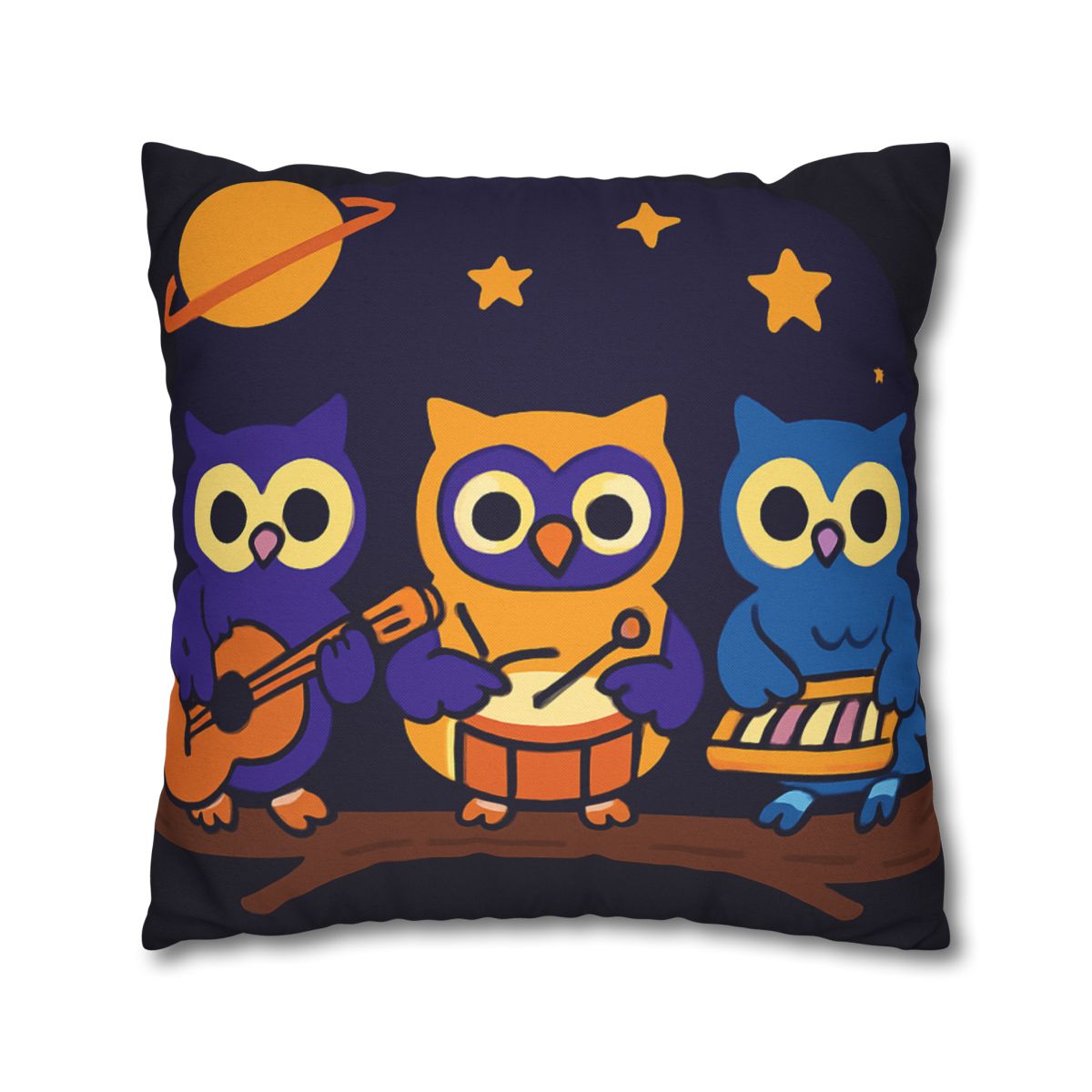Star Song Owl Band unique gift pillow cases