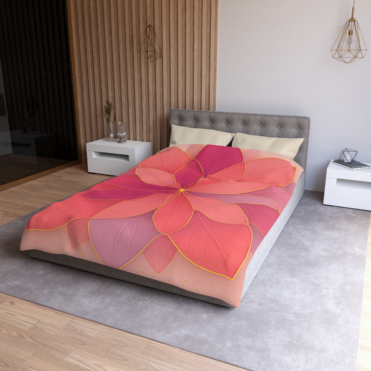 Petal Prism Overlap trendy bedroom duvets